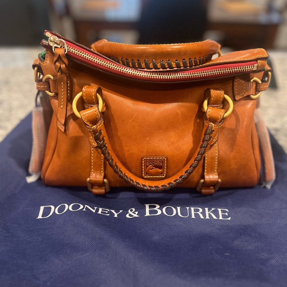 Dooney & Bourke Mini Florentine Satchel - Natural